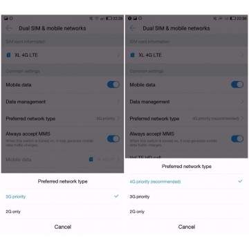 Cara Mengaktifkan 4G Coolpad R116 Cool Dual